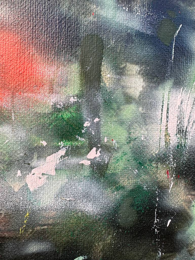 Original Contemporary Floral Painting by Janos Huszti
