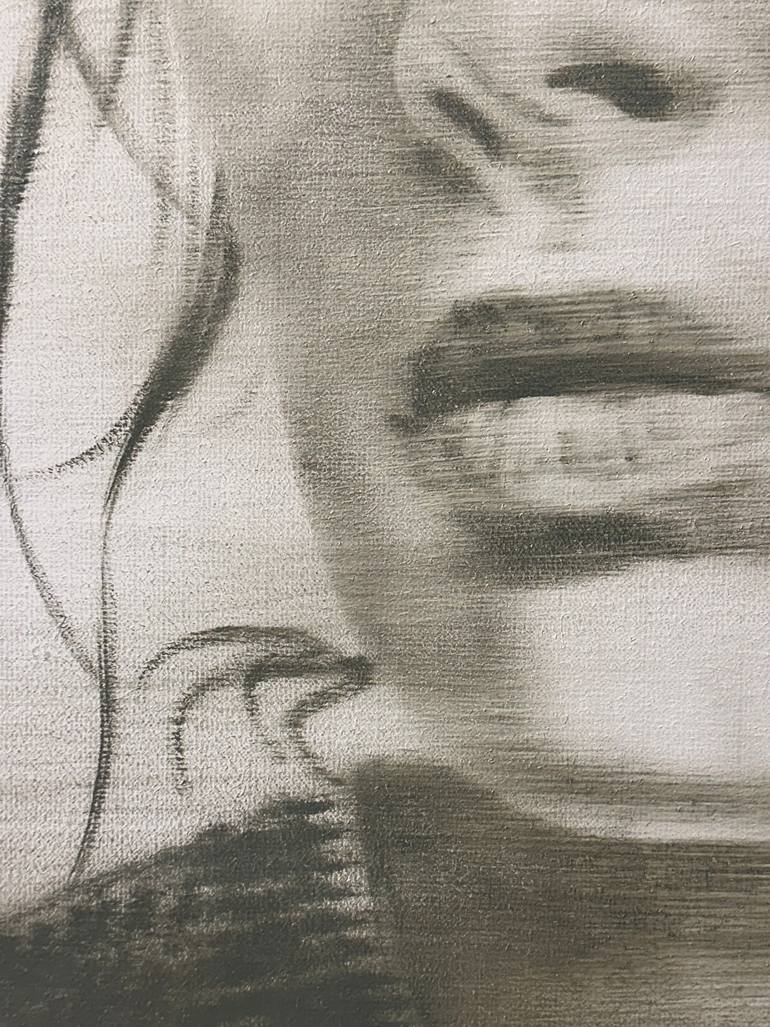 Original Figurative People Painting by Janos Huszti
