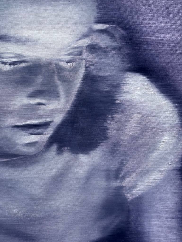 Original Figurative People Painting by Janos Huszti