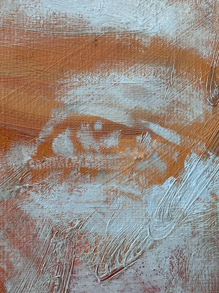 Original Conceptual Women Painting by Janos Huszti