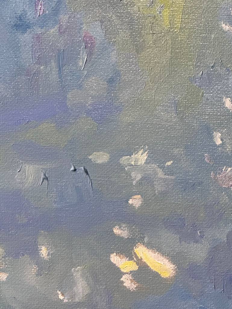 Original Contemporary Garden Painting by Janos Huszti