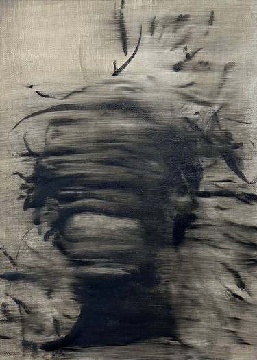 Original Contemporary Men Paintings by János Huszti