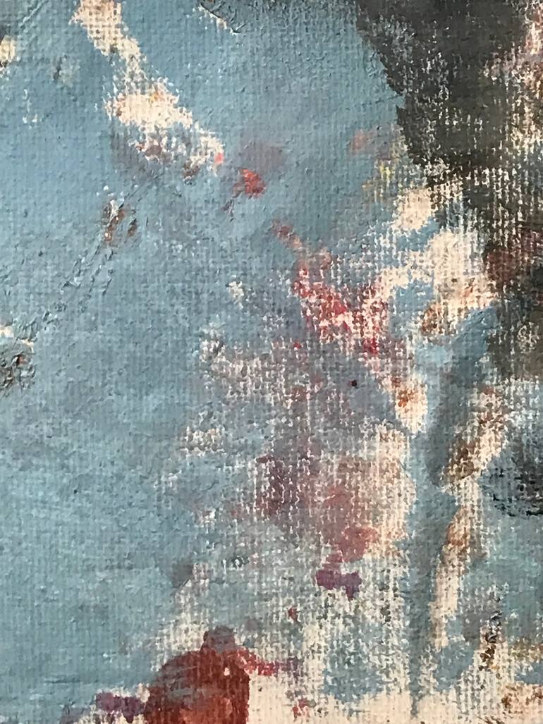 Original Conceptual Women Painting by Janos Huszti