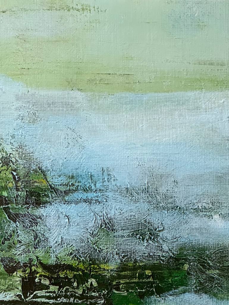 Original Contemporary Nature Painting by Janos Huszti