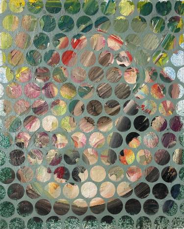 Original Abstract Paintings by Janos Huszti