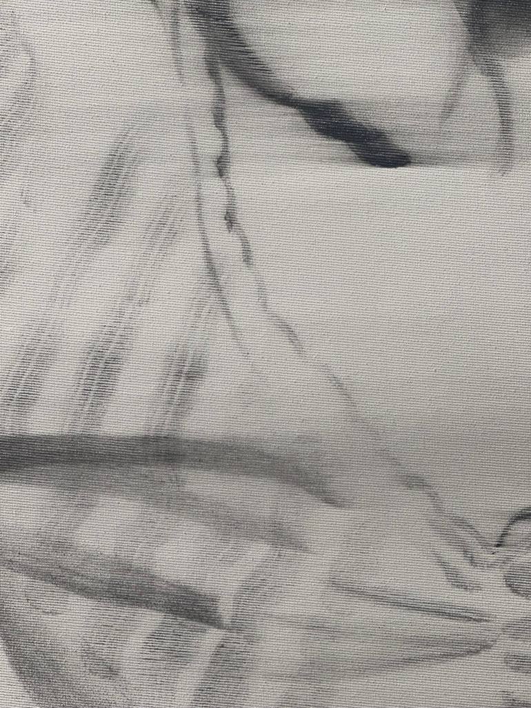Original Portraiture Women Painting by Janos Huszti