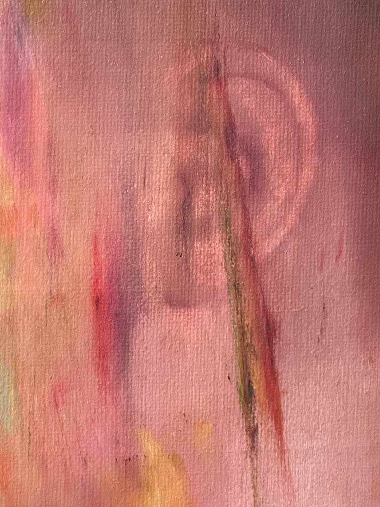 Original Conceptual People Painting by Janos Huszti