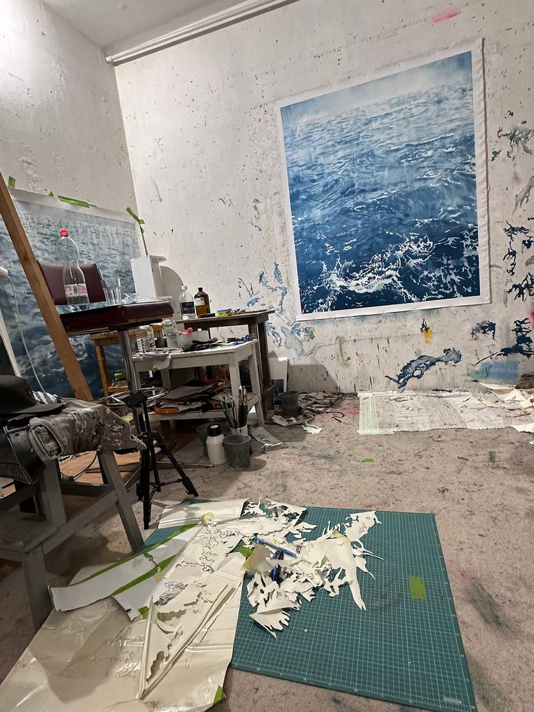 Original Contemporary Nature Painting by Janos Huszti