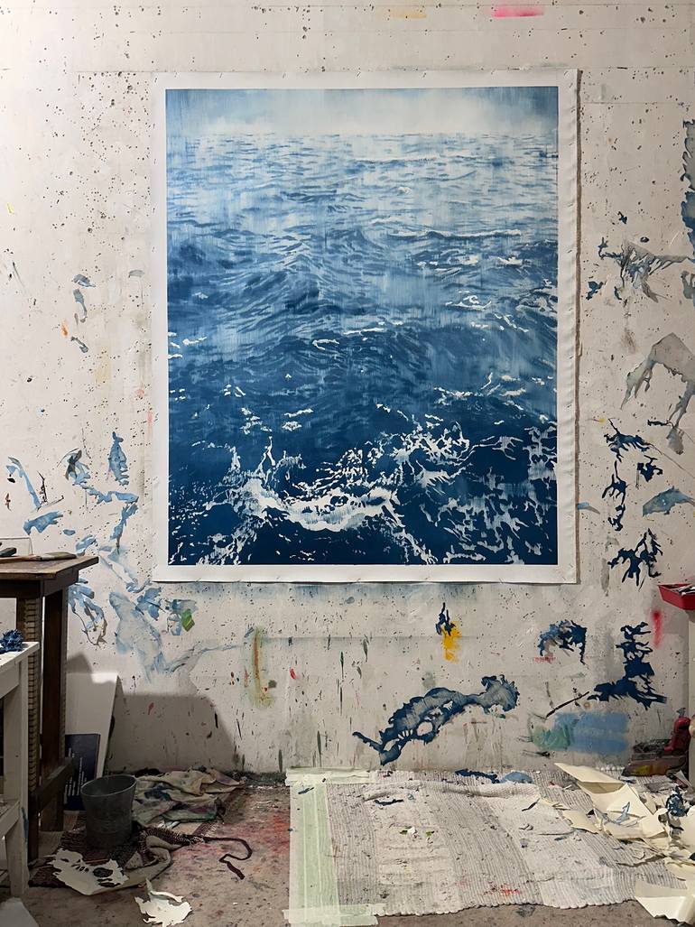 Original Contemporary Nature Painting by Janos Huszti