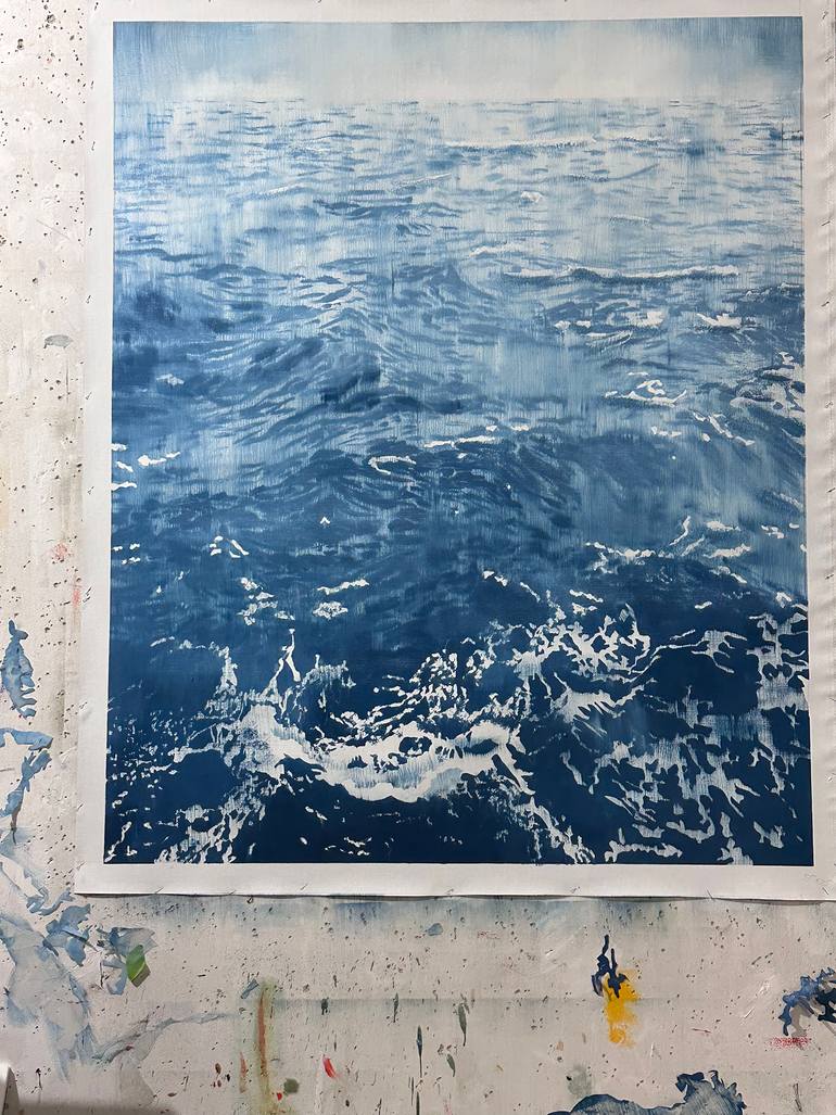 Original Contemporary Nature Painting by Janos Huszti