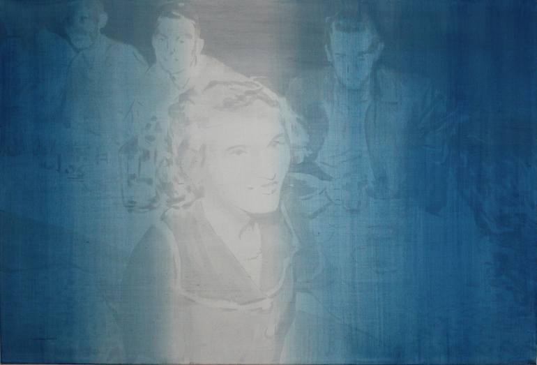 Original  Painting by janos huszti
