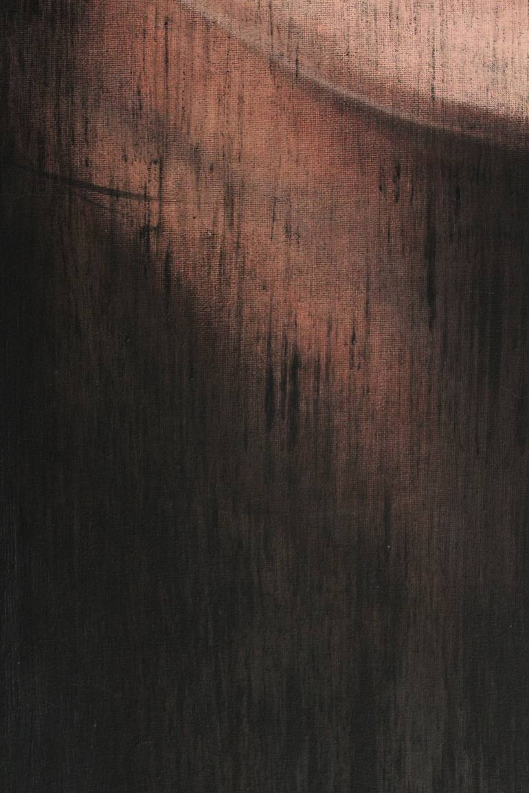 Original Conceptual People Painting by Janos Huszti