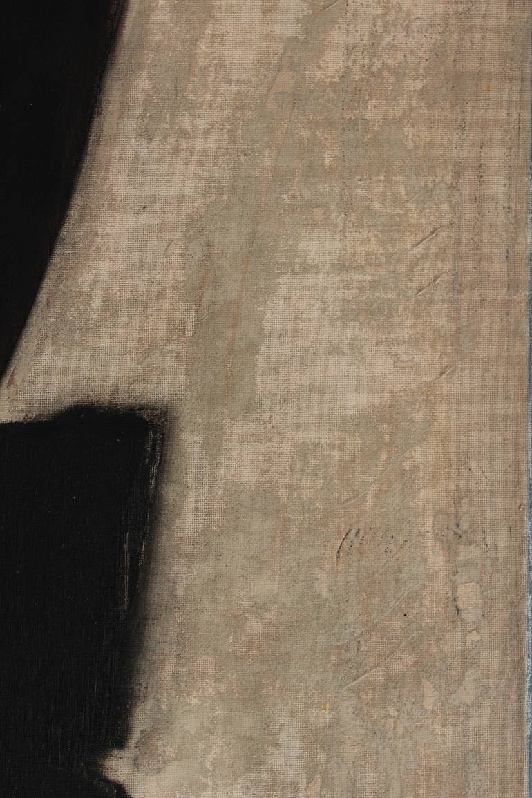 Original Conceptual People Painting by Janos Huszti