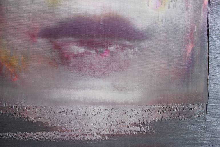 Original Conceptual People Painting by Janos Huszti