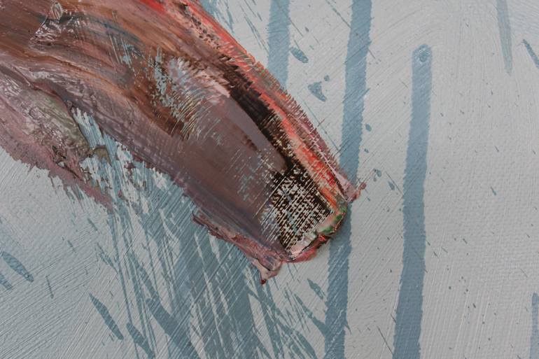 Original Abstract Nature Painting by Janos Huszti