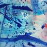 Oil on canvas
I think a painter has always hard to explain about his (her) work.
This one is just came up without any comment.
Otherwise I like blue color, so maybe it helps me to solve the problems when the process of painting.
60x50x4cm painted on a massive cotton canvas.