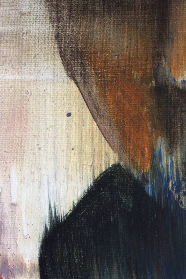 Original Conceptual People Painting by Janos Huszti