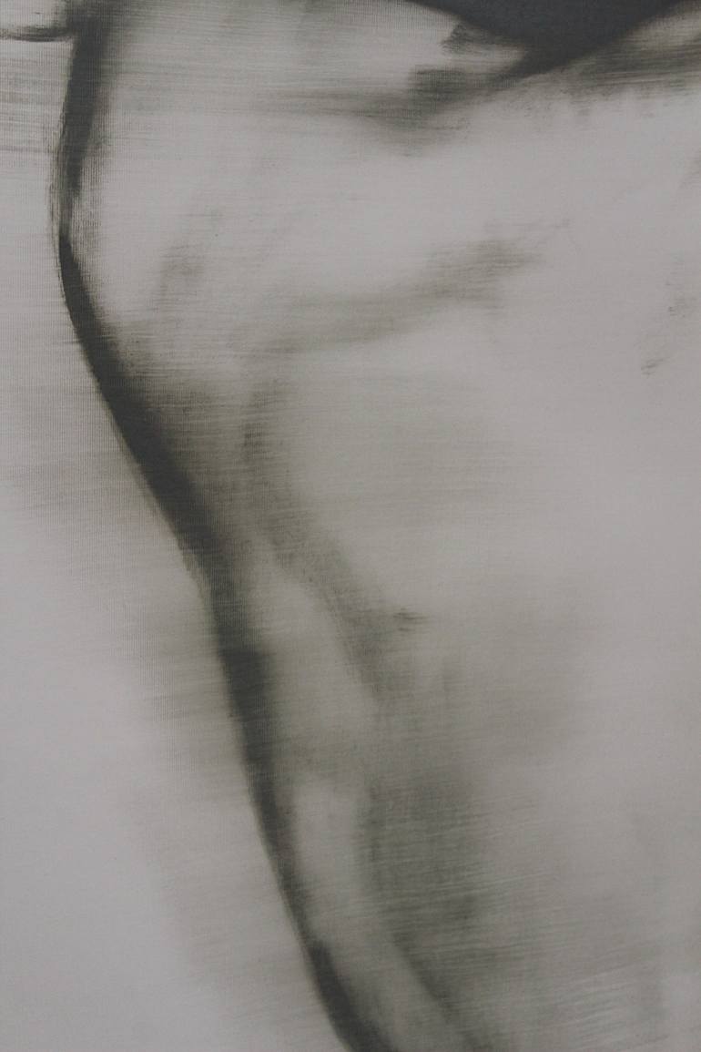 Original Conceptual People Painting by Janos Huszti
