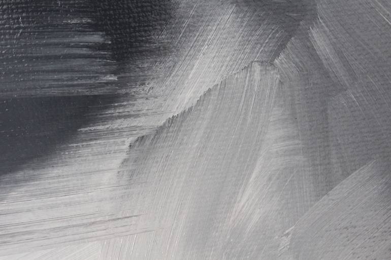 Original Conceptual People Painting by Janos Huszti