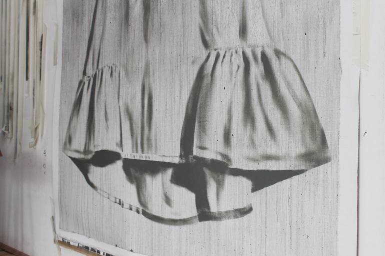 Original Conceptual Still Life Painting by Janos Huszti