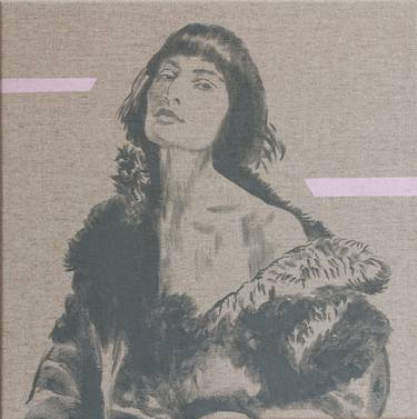 Print of Conceptual Portrait Paintings by János Huszti