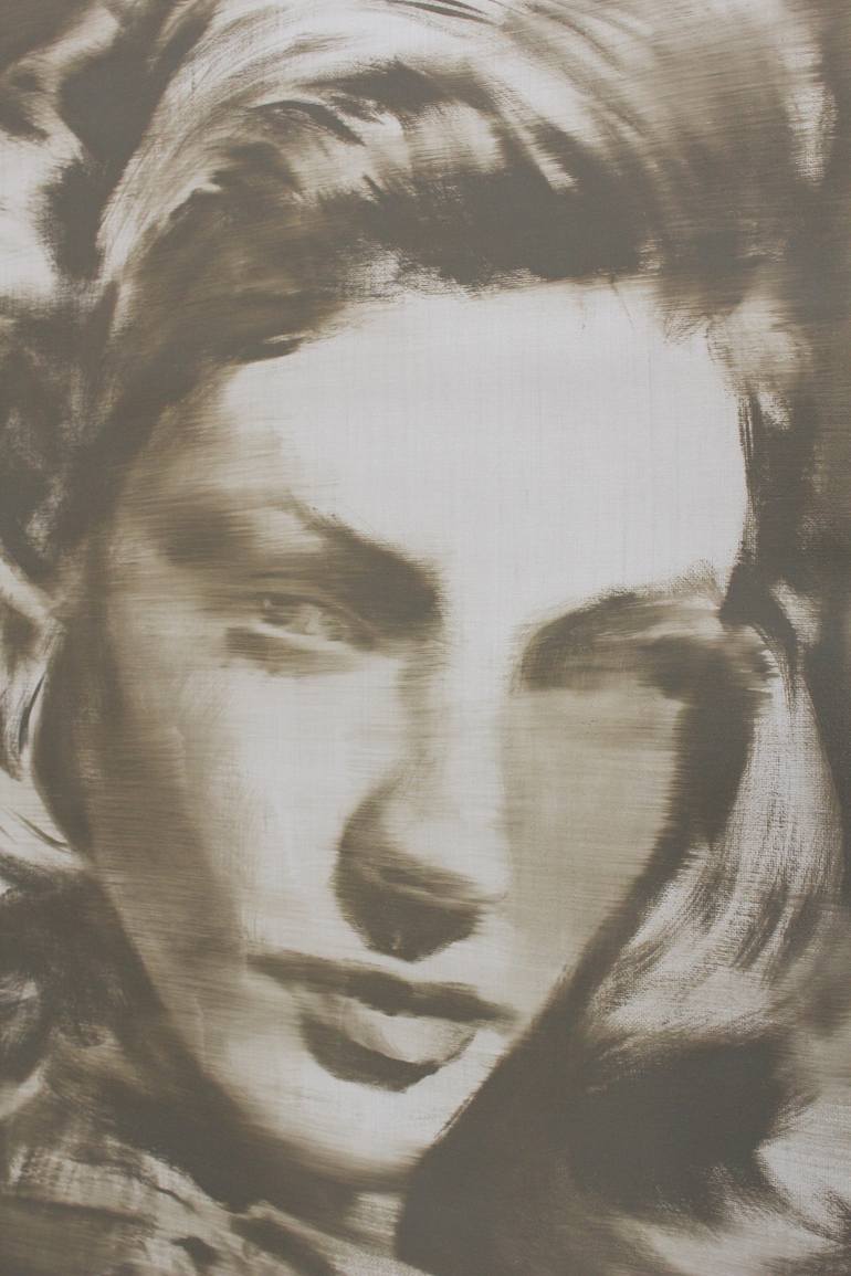 Original Conceptual Portrait Painting by János Huszti