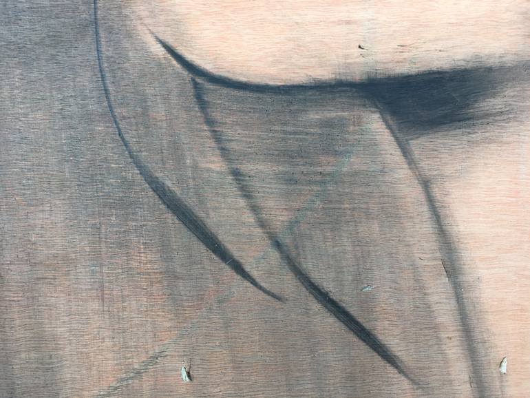 Original Conceptual People Painting by Janos Huszti