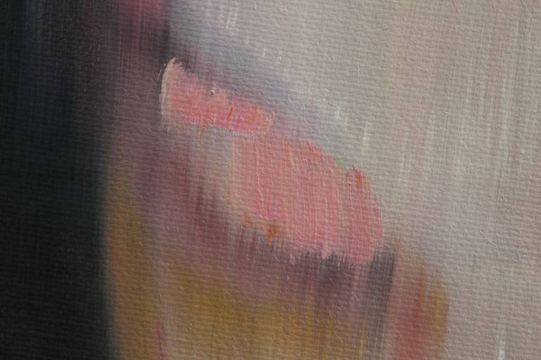 Original Conceptual People Painting by Janos Huszti