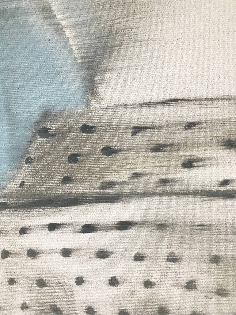Original Conceptual People Painting by Janos Huszti