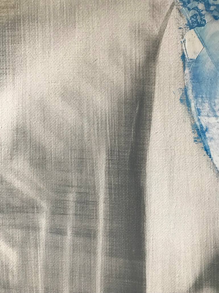 Original Conceptual People Painting by Janos Huszti