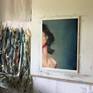 New portrait serie.
More color palette, less details.
Blurry, enigmatic brush strokes.
45x32 inches
oil on canvas
ships in a crate