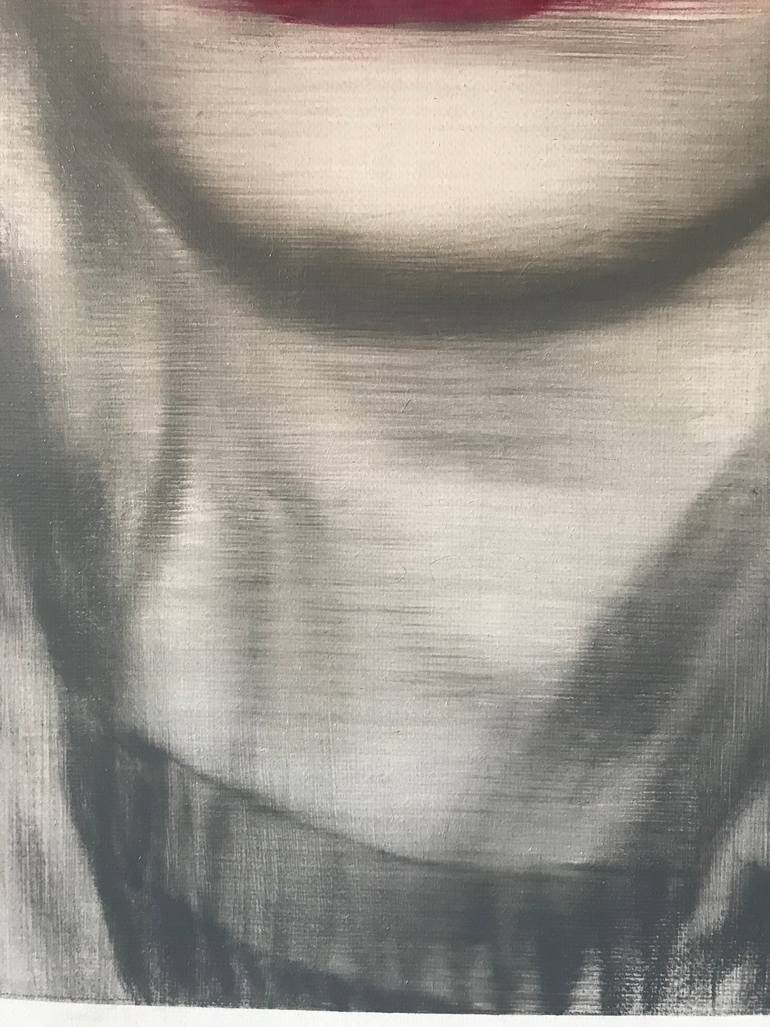 Original Conceptual People Painting by Janos Huszti