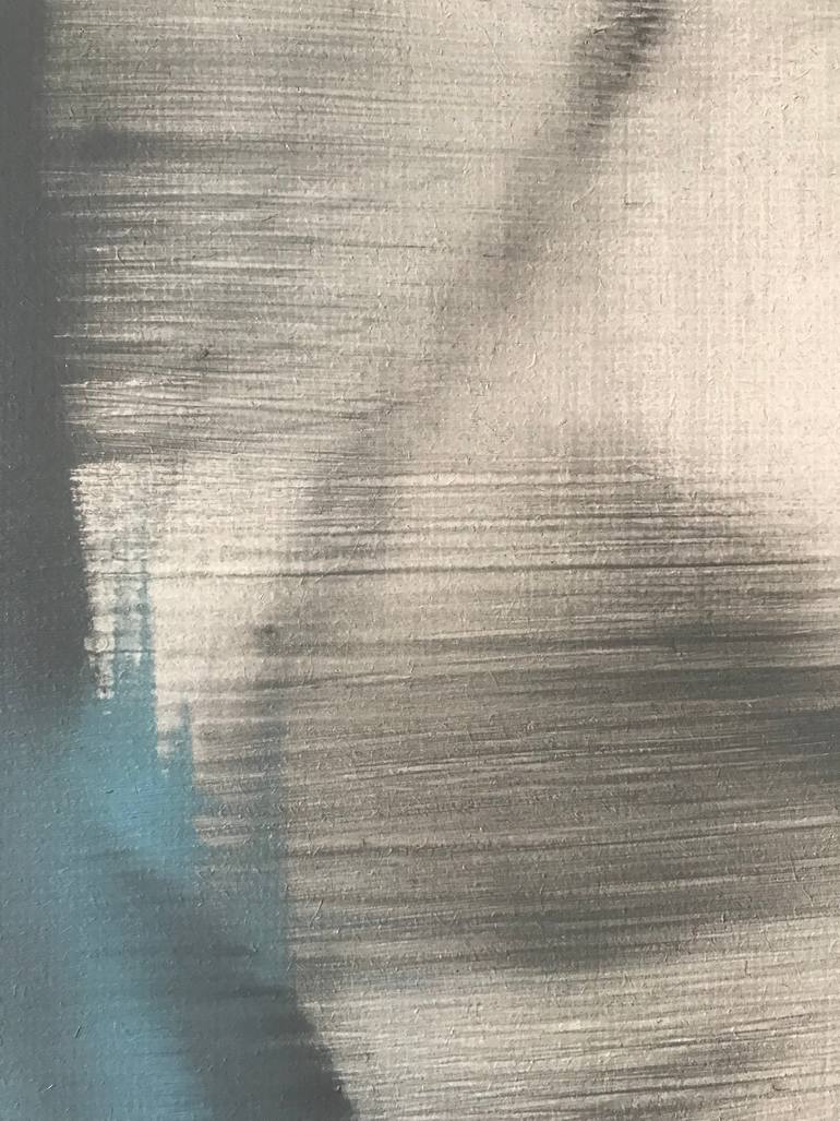 Original Conceptual People Painting by Janos Huszti