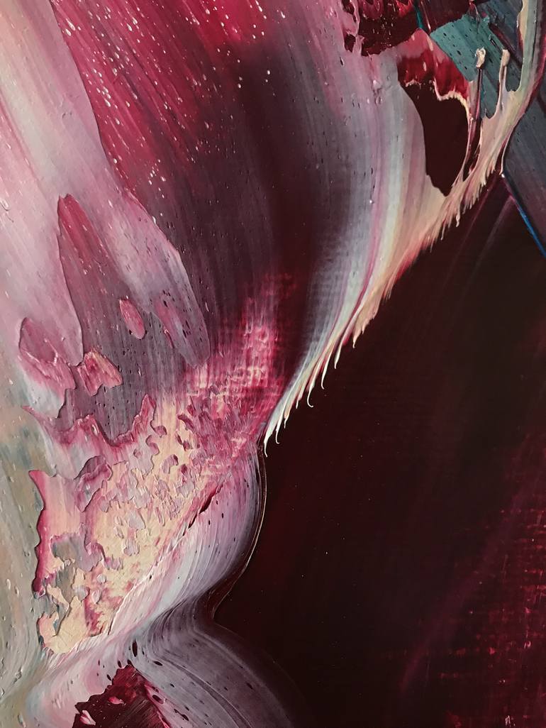 Original Conceptual People Painting by Janos Huszti