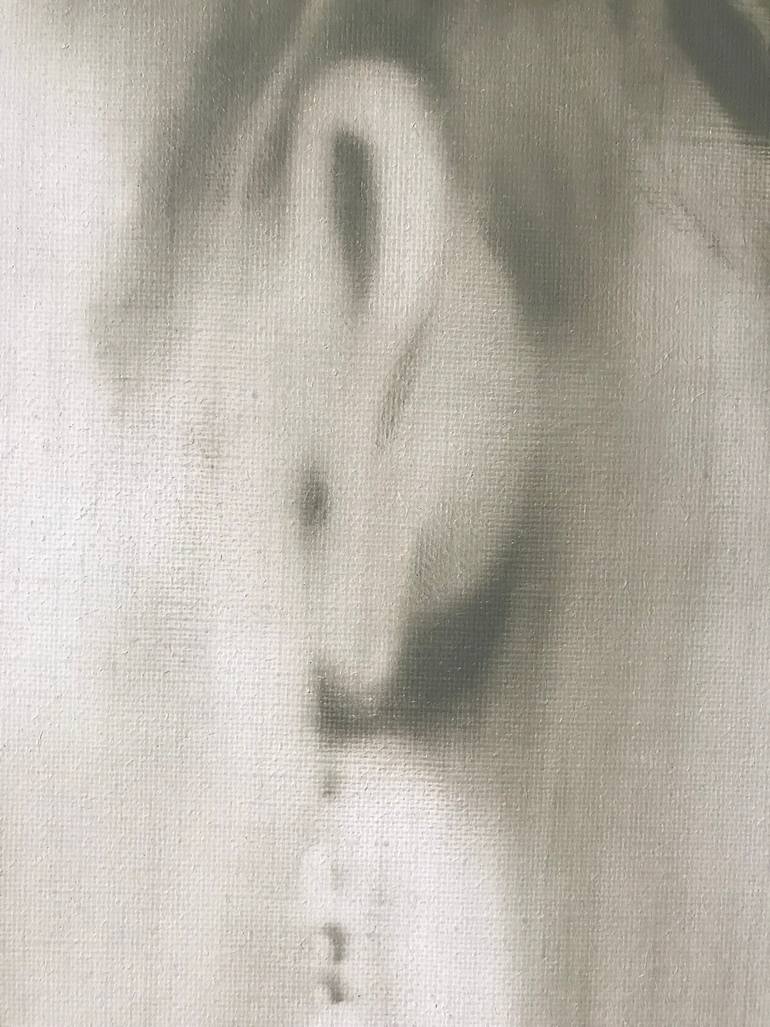 Original Conceptual People Painting by Janos Huszti