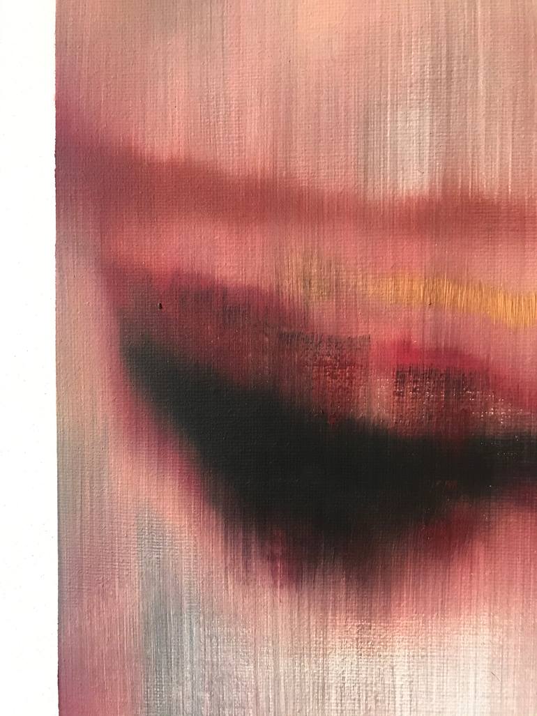 Original Conceptual People Painting by Janos Huszti