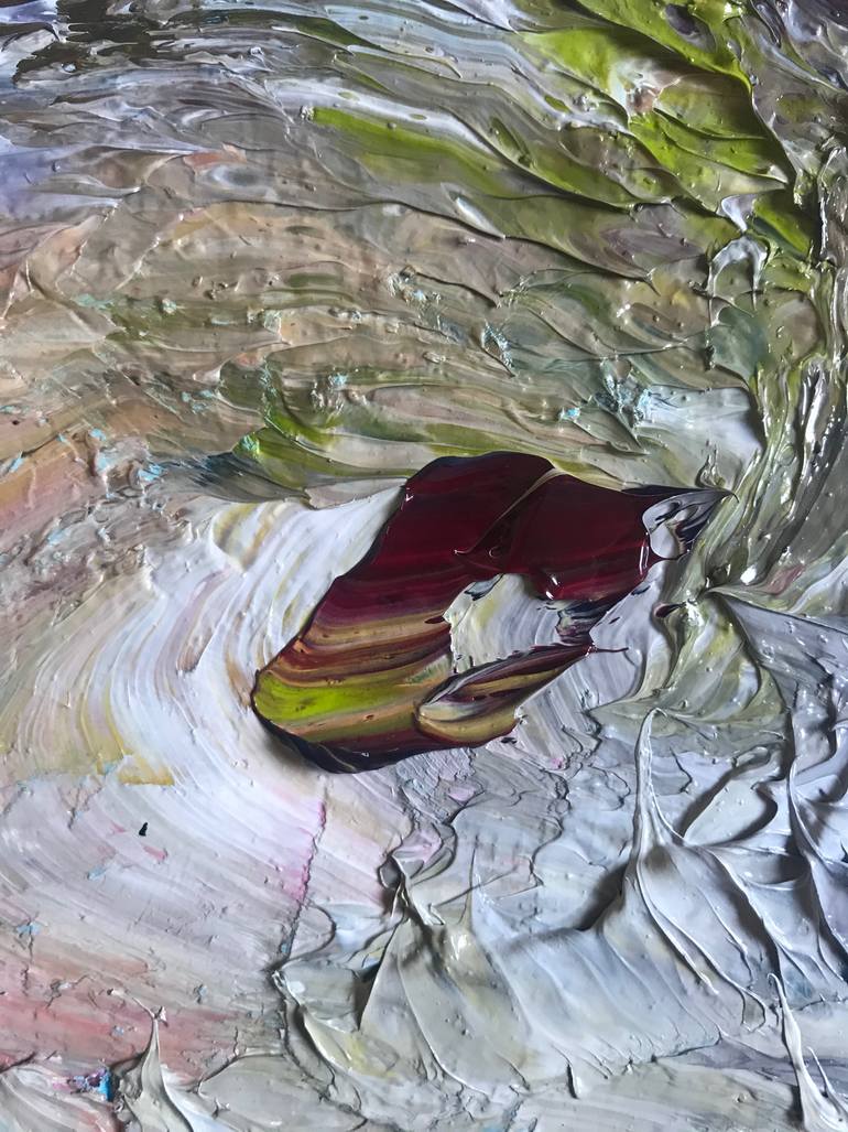 Original Conceptual Humor Painting by Janos Huszti