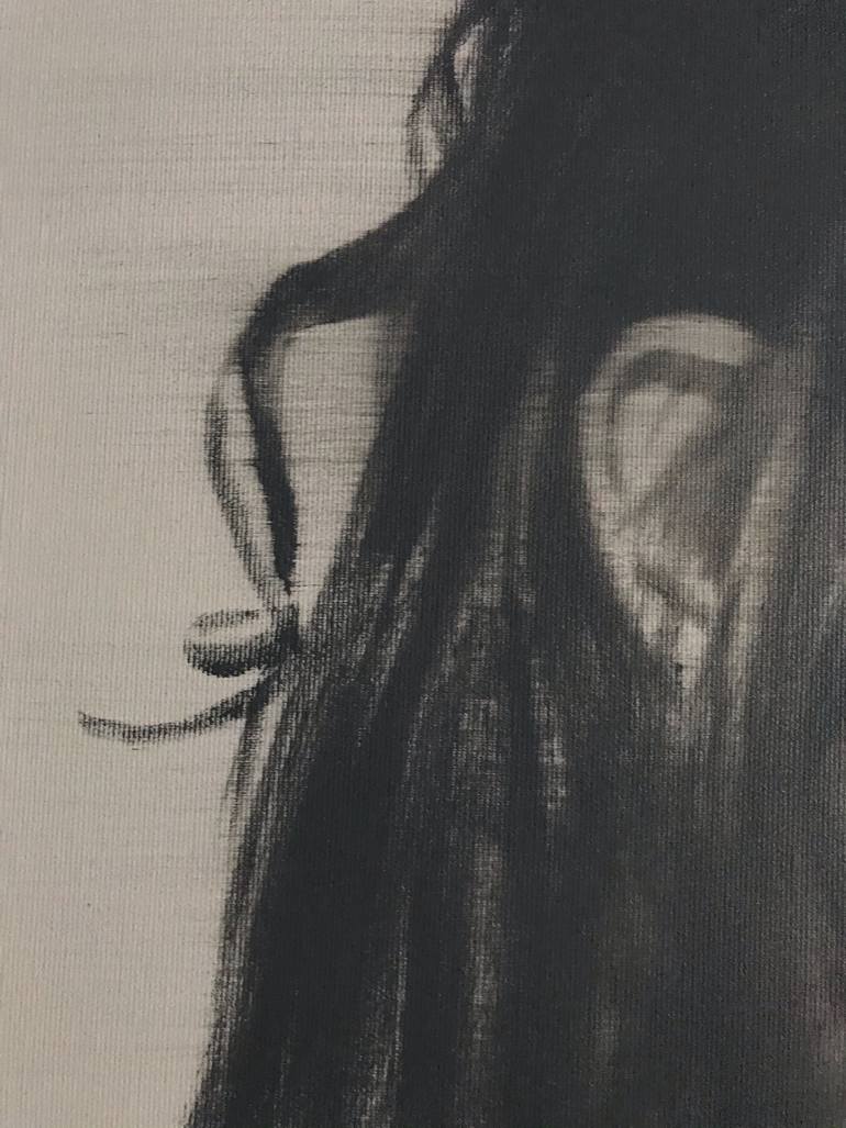 Original Figurative People Painting by Janos Huszti