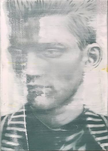 Print of Conceptual Portrait Paintings by János Huszti