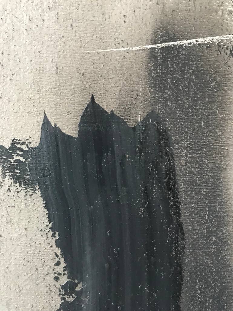Original Conceptual People Painting by Janos Huszti