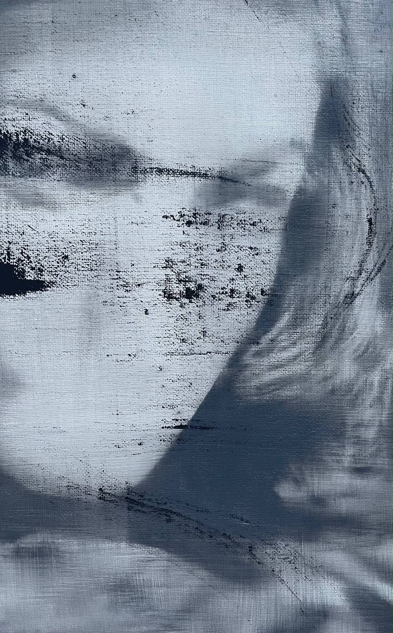 Original Conceptual People Painting by Janos Huszti