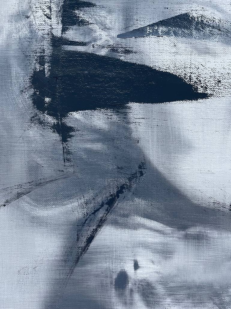 Original Conceptual People Painting by Janos Huszti