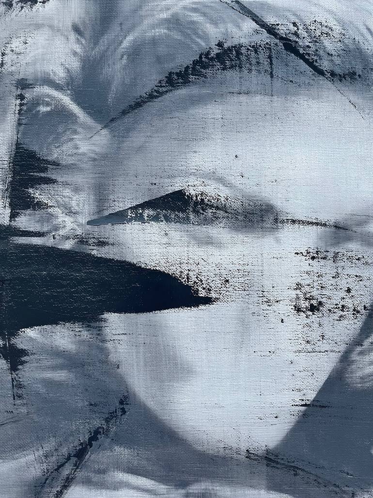 Original Conceptual People Painting by Janos Huszti