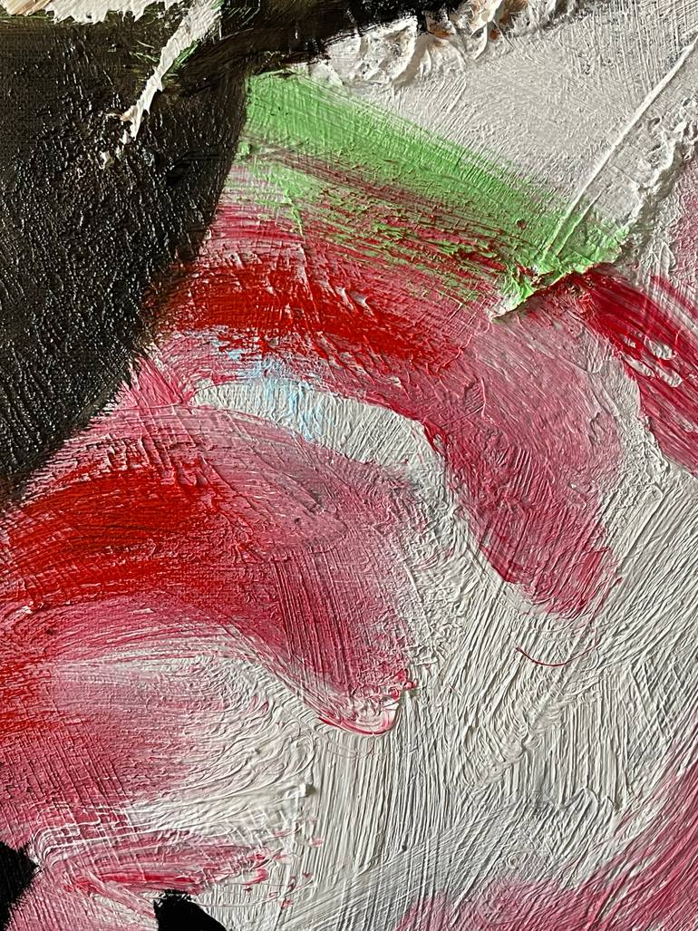 Original Conceptual Pop Culture/Celebrity Painting by Janos Huszti