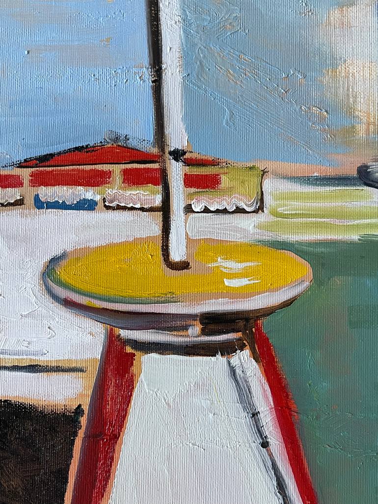 Original Conceptual Pop Culture/Celebrity Painting by Janos Huszti