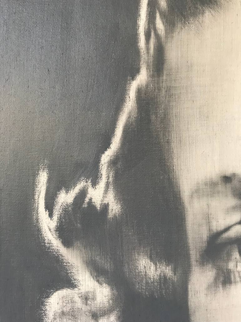Original Figurative People Painting by Janos Huszti