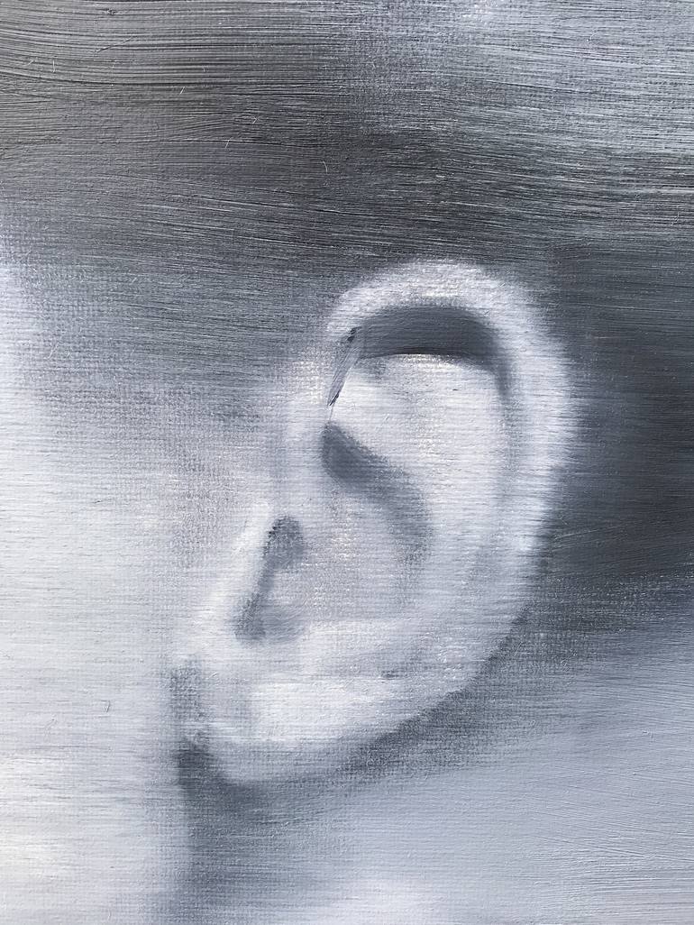 Original Figurative People Painting by Janos Huszti