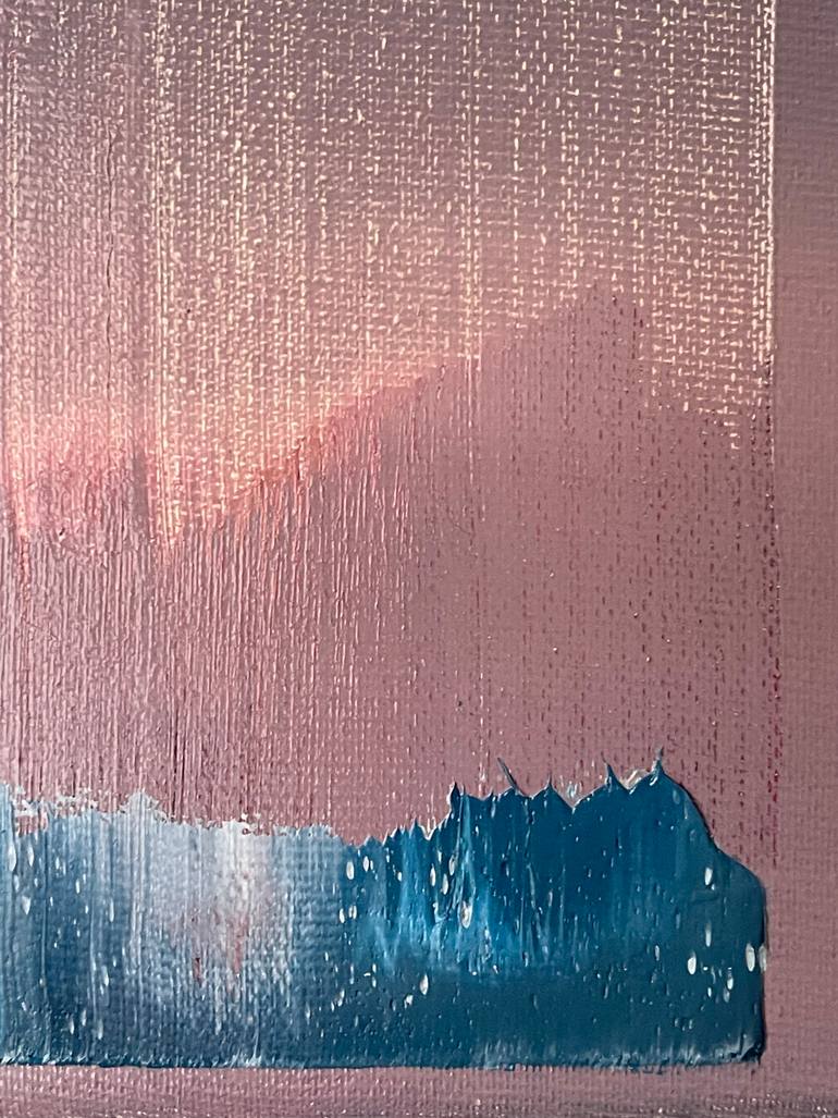 Original Abstract Painting by Janos Huszti