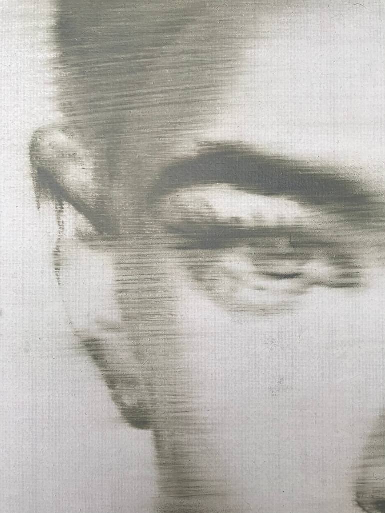 Original Figurative People Painting by Janos Huszti
