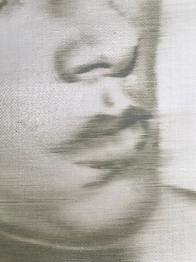 Original Figurative People Painting by Janos Huszti